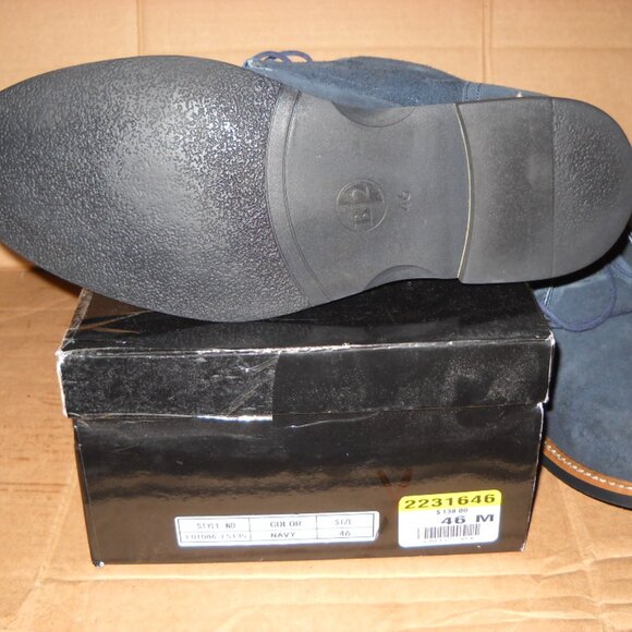 BROWNS B2 DESSERT CHUKKA BOOT SIZE 12 EUR46 IN BLUE SUEDE - Picture 5 of 8